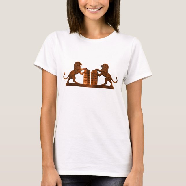 Tio kommentarer och Lejon T Shirt (Framsida)