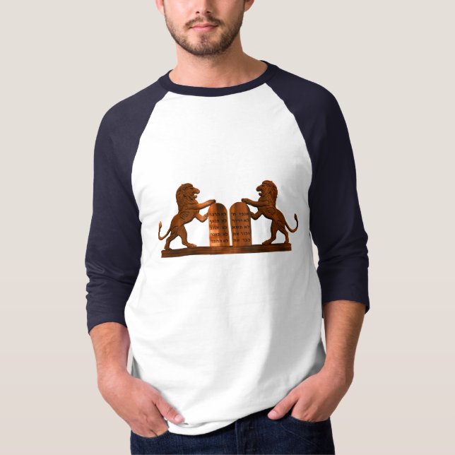 Tio kommentarer och Lejon Tee (Framsida)