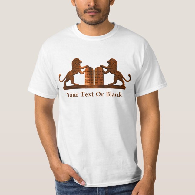 Tio kommentarer och Lejon Tee Shirt (Framsida)