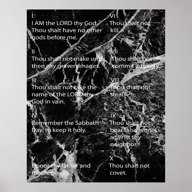 Tio kommentarer poster (Framsidan)