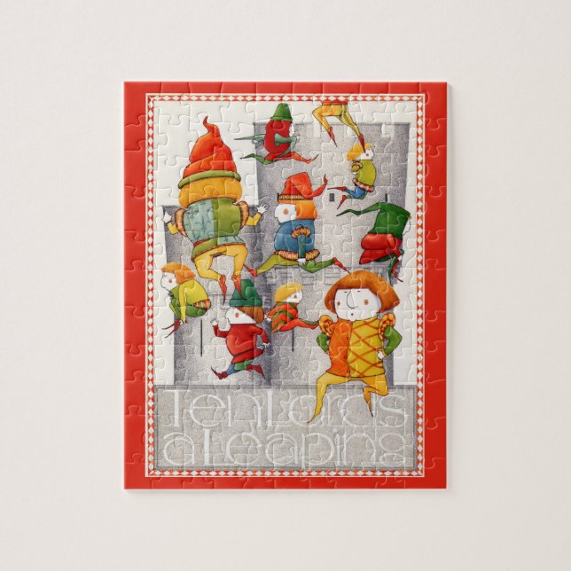 TIO LORDS EN BLÄPPNING 8 x 10 Pussel (Vertikal)