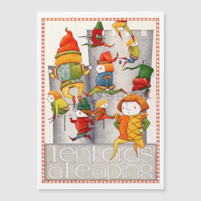 TIO LORS A LORING 5 x 7 Magnetiskt kort (Framsida)