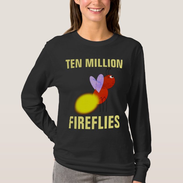 TIO MILJONER FIREFLIES T-shirts (Framsida)