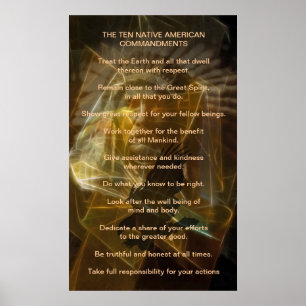 Tio nationella amerikanska kommandon poster