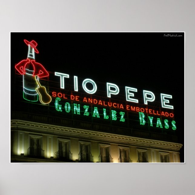 Tio Pepe Poster (Framsidan)