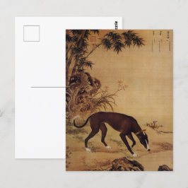 Tio prized Hundar - Moyuli (kinesisk greyhound) Vykort