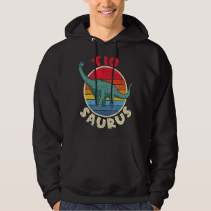 Tio Saurus I Brachiosaurus Diplodocus I Family Mat Hoodie