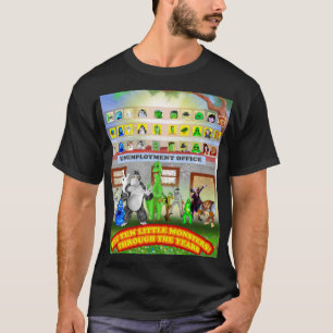Tio små monster:genom åren t shirt