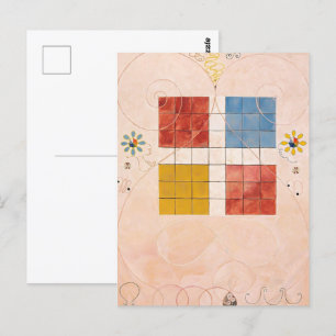 Tio största, nr 10, ålderdom Hilma af Klint Vykort