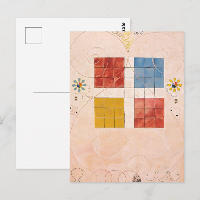 Tio största, nr 10, ålderdom | Hilma af Klint | Vykort (Fram/baksida)