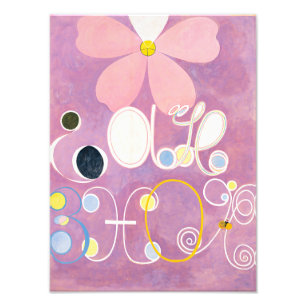 Tio Största, nr 5, Vuxen ålder Hilma af Klint Fototryck