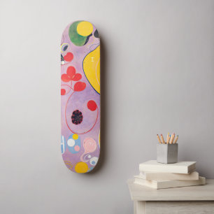 Tio största, nr 7   Hilma af Klint   Skattbord Mini Skateboard Bräda 18,5 Cm