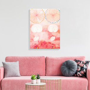Tio största, nr 9, gammal Hilma af Klint Canvastryck