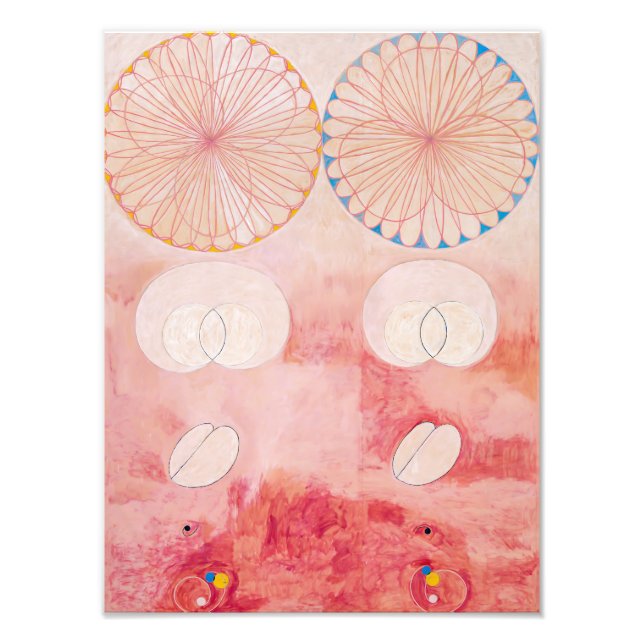 Tio största, nr 9, gammal | Hilma af Klint | Fototryck (Framsidan)