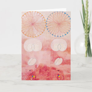 Tio största, nr 9, gammal Hilma af Klint Kort