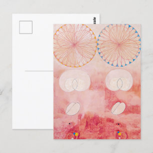 Tio största, nr 9, gammal Hilma af Klint Vykort