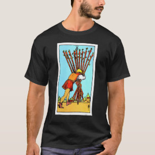 Tio Trollspö Vintage Tarot Card Rider Waite Deck T Shirt