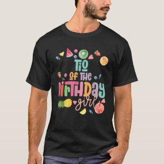 Tio Twotii Frutti 2 år gammal tropisk fruktfågel T Shirt