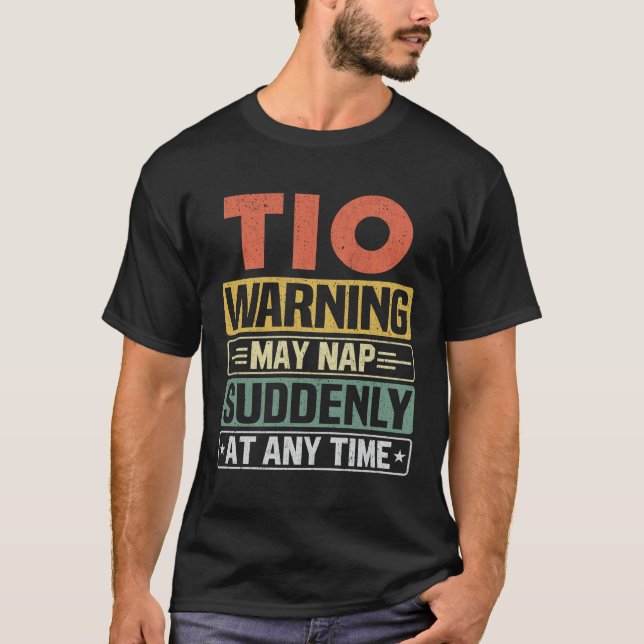 Tio-varning kan plötsligt falla när som helst - Gi T Shirt (Framsida)