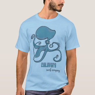 Tioarmad bläckfisk - Calavera Surfa Företag T-shirt