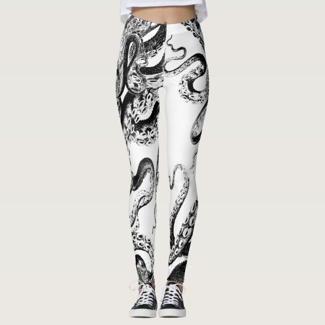 Tioarmad bläckfisk leggings (Framsida)