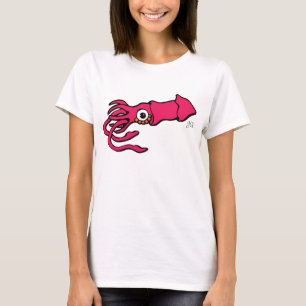 Tioarmad bläckfiskfantastisk tee shirt
