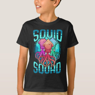 Tioarmad torskhavsfisk (Octopus Friends) i Älskar T Shirt