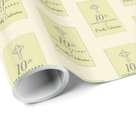 Tioårsdagen av prästen Embossed Kor Presentpapper