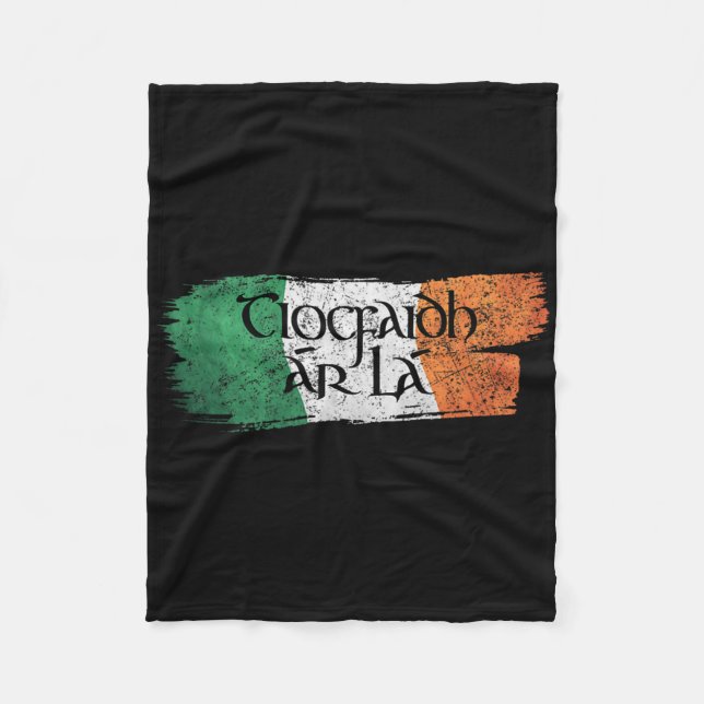 Tiocfaidh Ar La Vintage Irland Irlands republikans Fleecefilt (Framsidan)