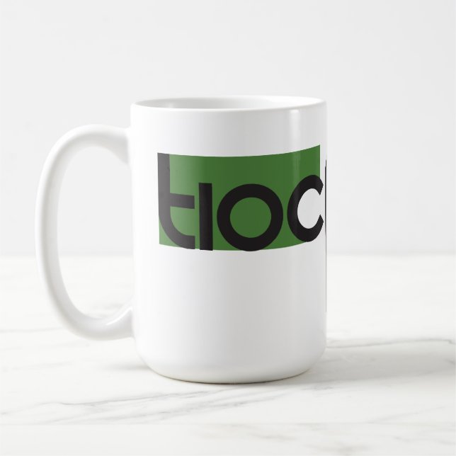 tiocfidh-ár-lá white tshirt kaffemugg (Vänster)
