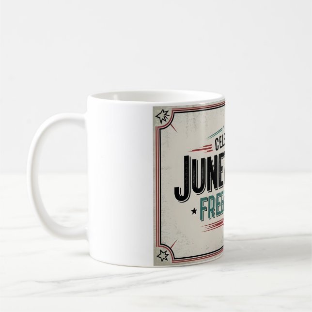 Tioelfte | Frihetsdagen firas Kaffemugg (Vänster)