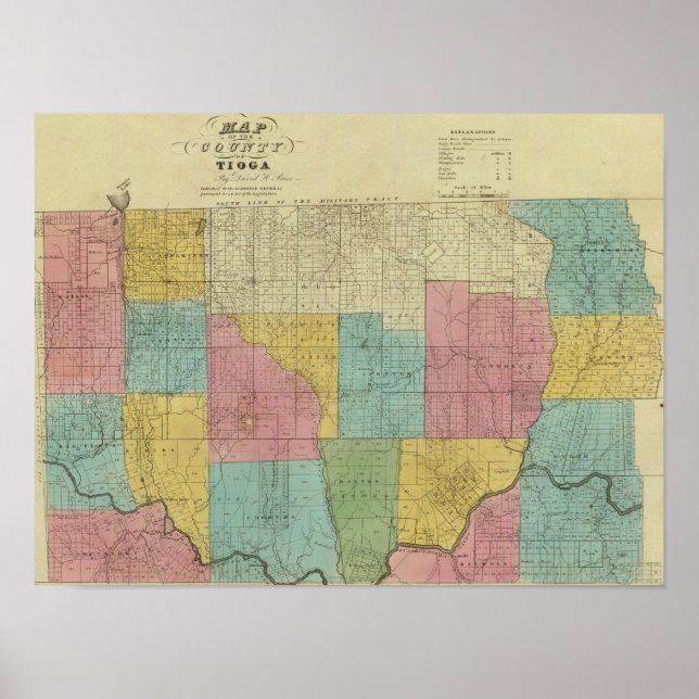 Tioga County Poster (Framsidan)