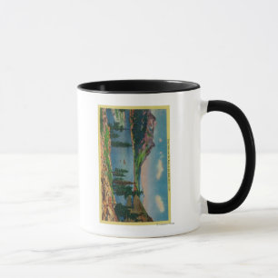 Tioga sjö och Mt. Dana i kickSierran Mugg