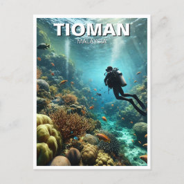 Tioman Malaysia Dyka Vykort