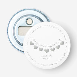 Tionde årsdagen av tenn-/aluminiumårsdagen Bröllop Flasköppnare