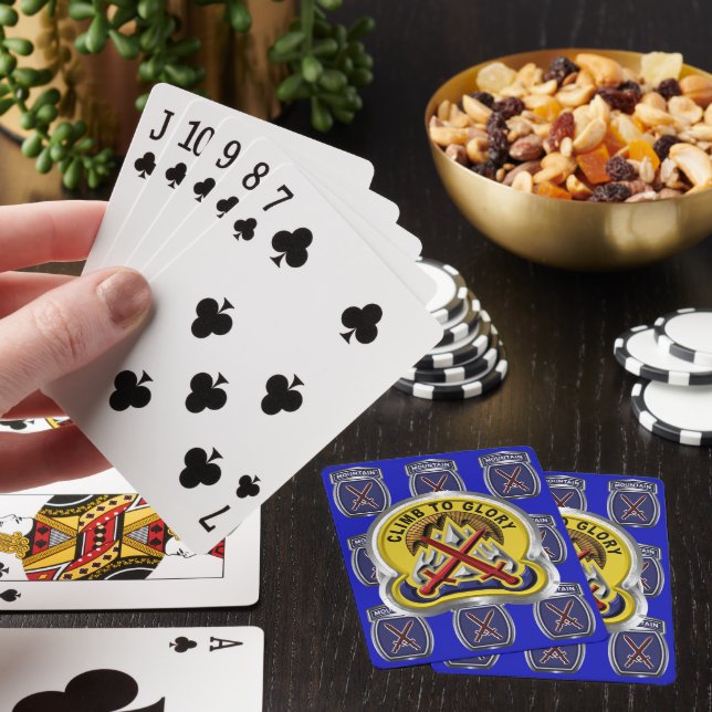 Tionde bergsdelen casinokort (På plats)