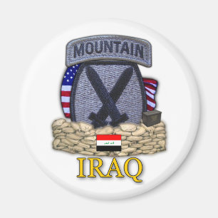 Tionde bergsdivisionen Viq krig veteraner Magnet