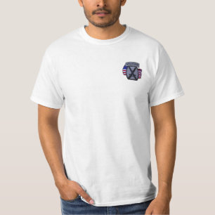 Tionde bergsdivisionens veteraner vets iraq t shir t-shirt