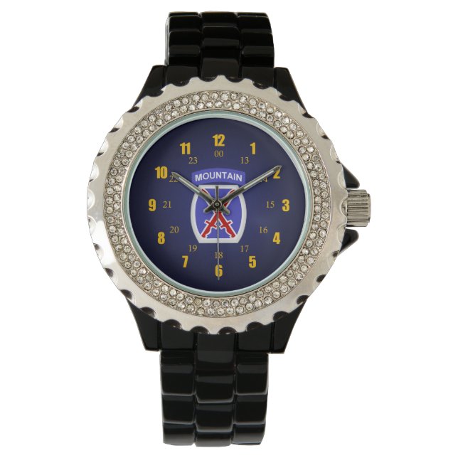 Tionde bergsplåster armbandsur (Framsida)