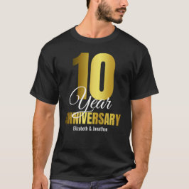 Tionde Bröllop-årsdagen T Shirt
