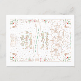 TIONDE DAG AV JUL/julvykortet Helg Vykort