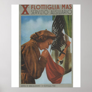 Tionde flottiljpropagandaaffisch poster