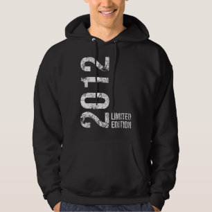 Tionde födelsedag 10 år Boy Retro Vintage 2012 Hoodie