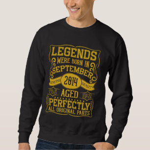 Tionde födelsedagsljuden föddes i september 2014 lång ärmad tröja