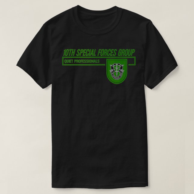 Tionde Speciella kraftgruppen (10:e SFG) T Shirt (Design framsida)