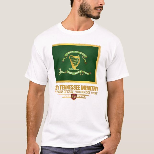 Tionde Tennessee Infantry Tee (Framsida)