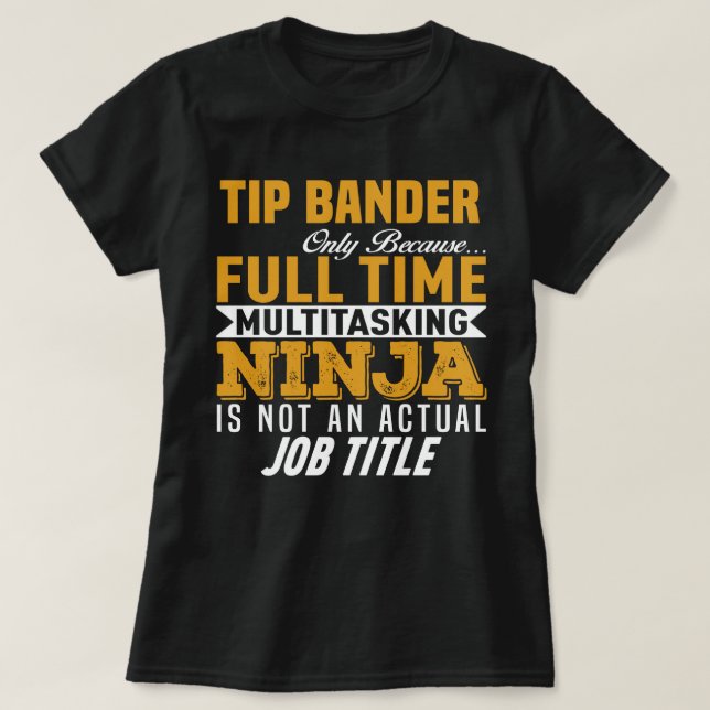 Tip Bander T Shirt (Design framsida)