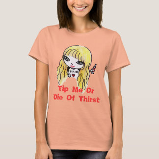 Tip Me- Liz doll (Burnout Tee) Tee Shirt
