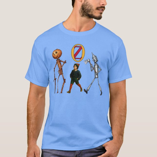 Tip och Jack Pumpkinhead T Shirt (Framsida)