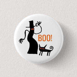 Tip o't Halloween Ghost Button Knapp